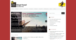 Desktop Screenshot of kursattuncel.com